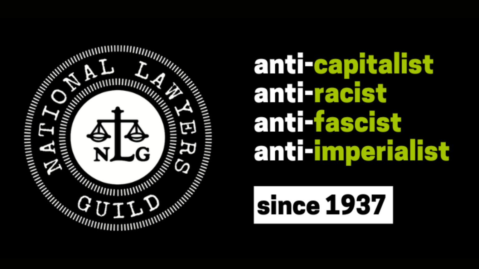 The Civil Rights Congress Praises the National Lawyers Guild on 87 Years of Struggle.